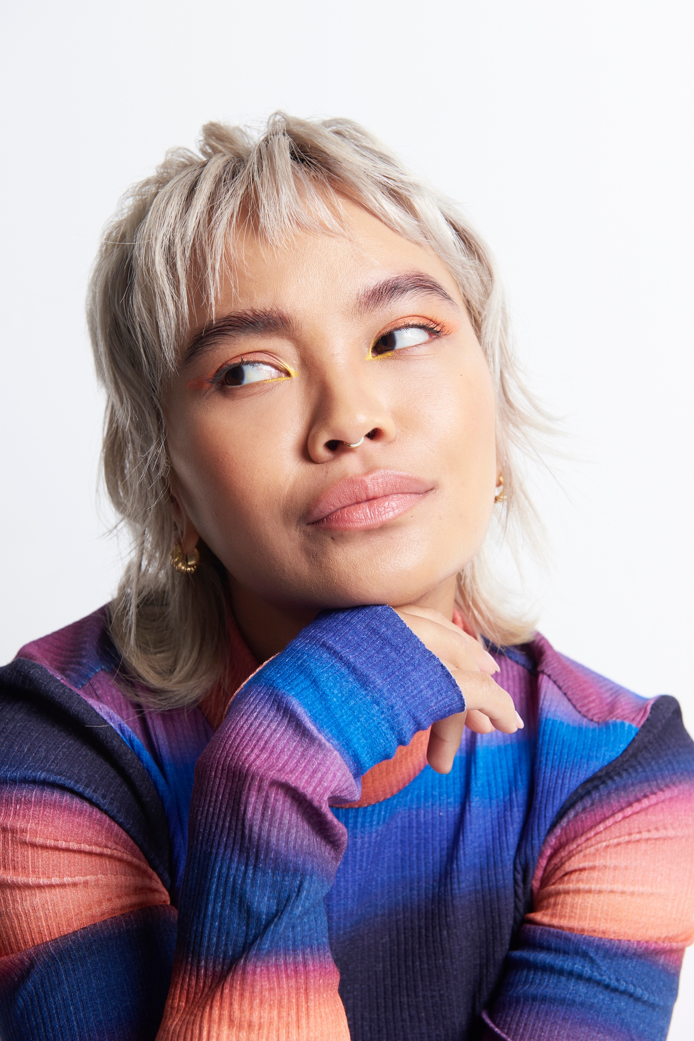 Текстурный маллет в коротком исполнении — современное прочтение культовой стрижки