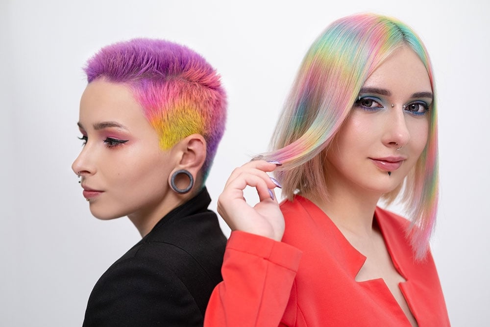 Укладка короткой стрижки