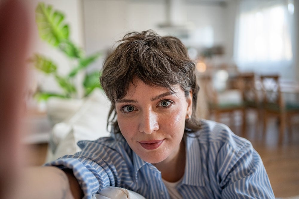 Укладка текстурной короткой стрижки