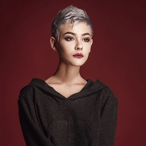 Укладка для очень коротких волос