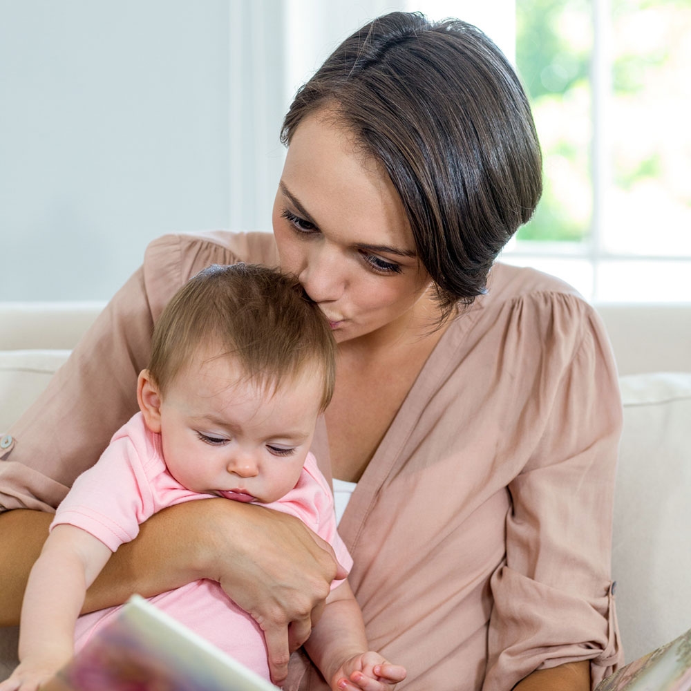 Короткая стрижка для молодой мамы