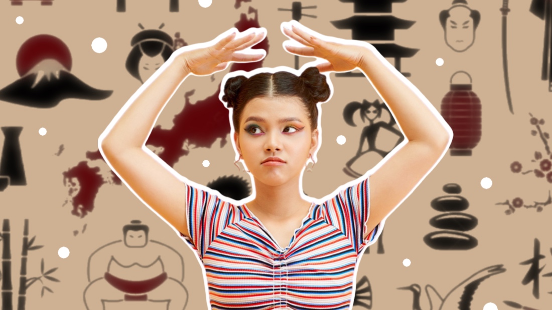 Стильные и модные японские женские прически