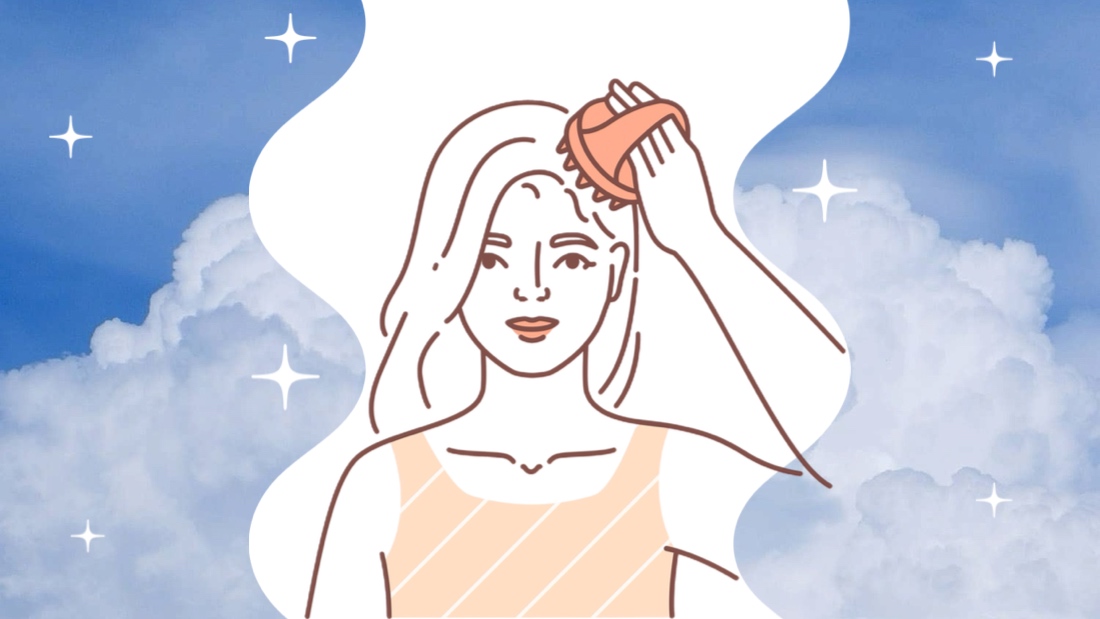 Массаж головы