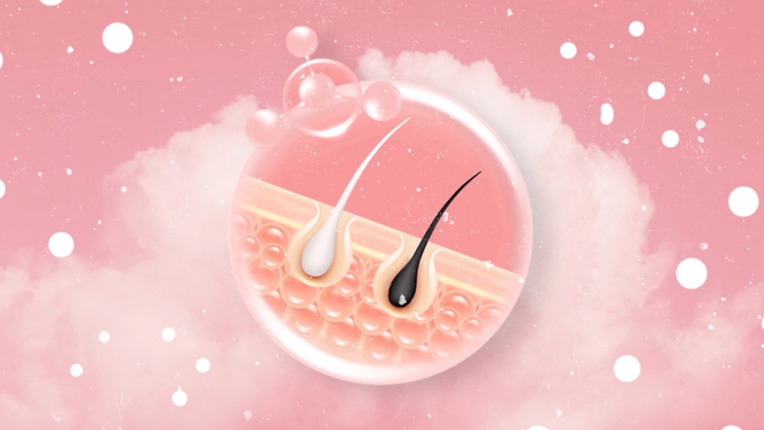 Процесс осветления волос 1