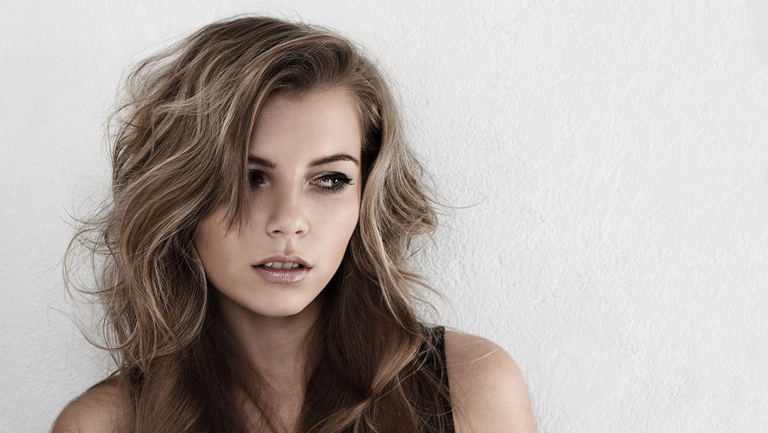 Стрижка шегги на длинных волосах