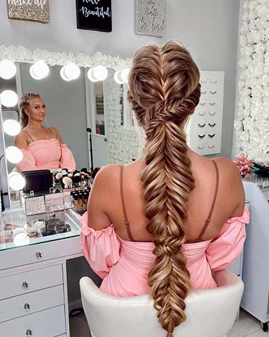 Рыбий хвост коса