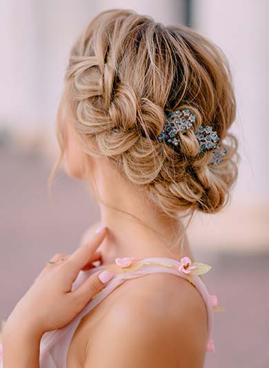 Заплести косы на выпускной