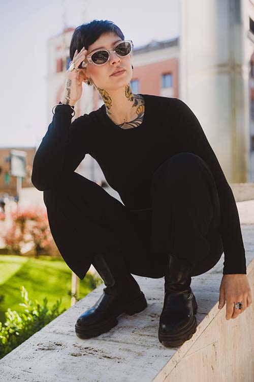 суперкороткие стрижки