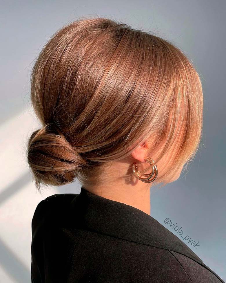 Прически на коротких волосах на торжество фото 23